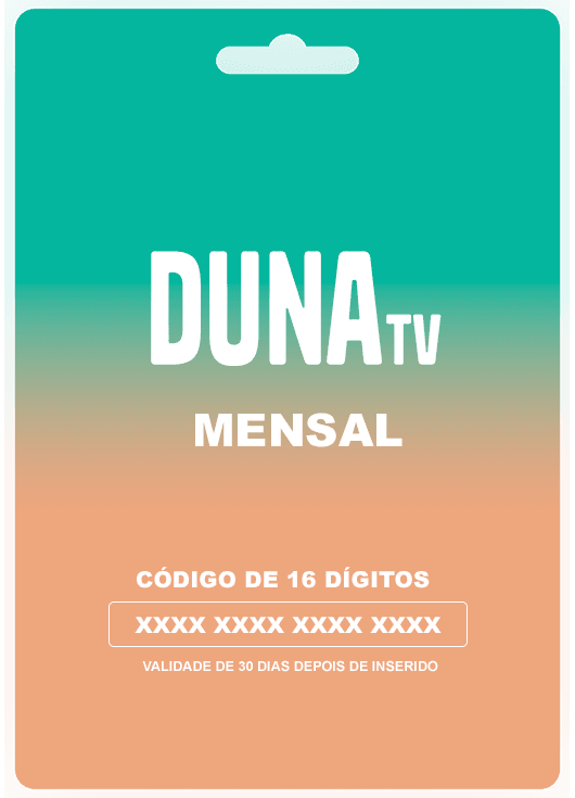Gift Card Duna – Mensal